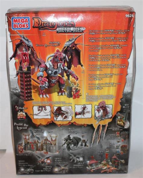 mega bloks stendhal|Mega Bloks Dragons Metal Ages Stendhal w/ Electronic Sounds.